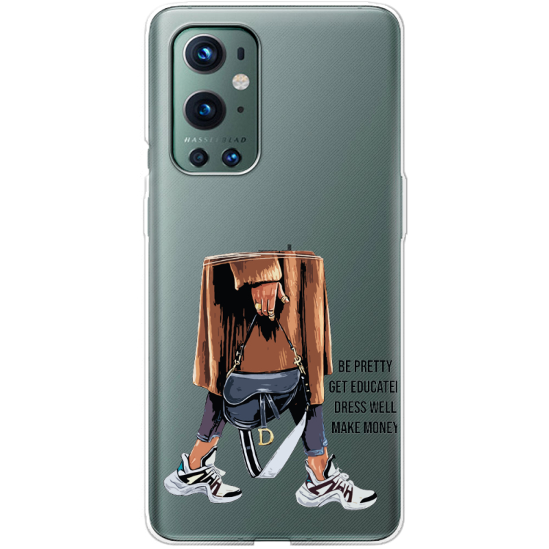 Прозрачный чехол BoxFace OnePlus 9 Pro Motivation