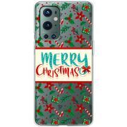 Прозрачный чехол BoxFace OnePlus 9 Pro Vintage Christmas Pattern