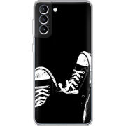 Чехол BoxFace Samsung Galaxy S21 FE (G990) Black Sneakers