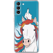 Чехол BoxFace Samsung Galaxy S21 FE (G990) Fuck Unicorn