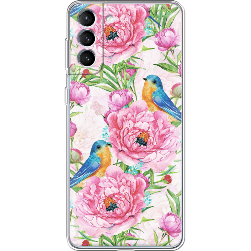 Чехол BoxFace Samsung Galaxy S21 FE (G990) Birds and Flowers