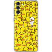 Чехол BoxFace Samsung Galaxy S21 FE (G990) Yellow Ducklings