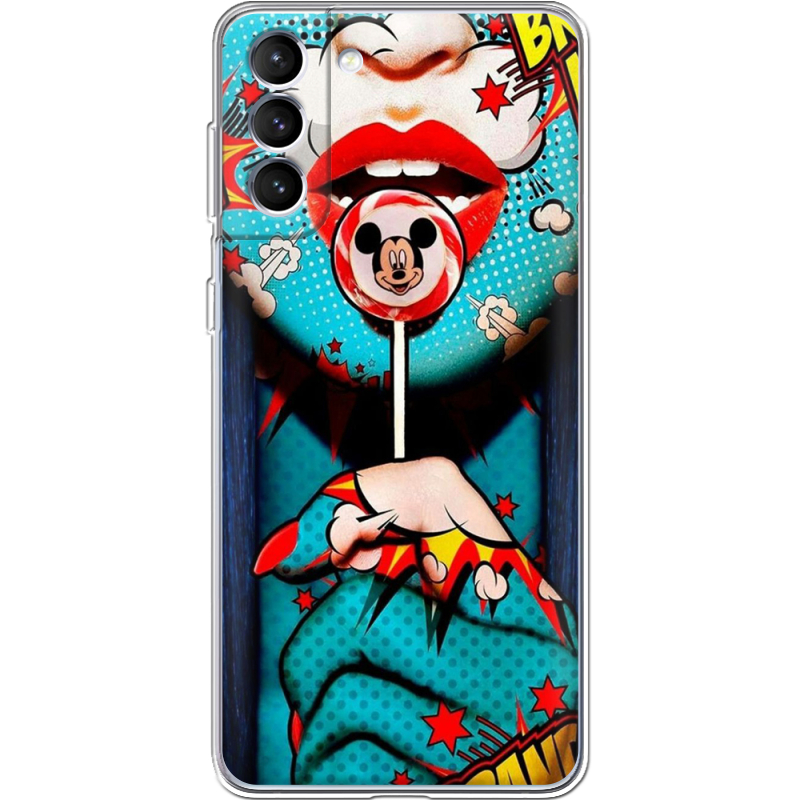 Чехол BoxFace Samsung Galaxy S21 FE (G990) Girl Pop Art