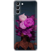 Чехол BoxFace Samsung Galaxy S21 FE (G990) Exquisite Purple Flowers