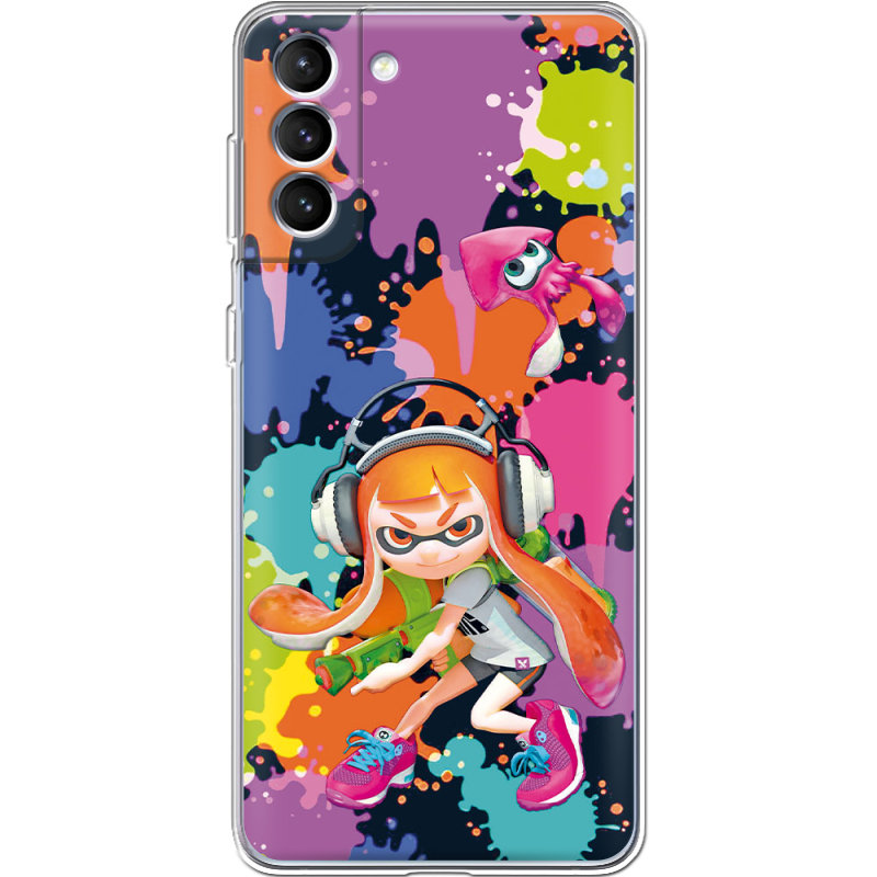 Чехол BoxFace Samsung Galaxy S21 FE (G990) Splatoon Inklings