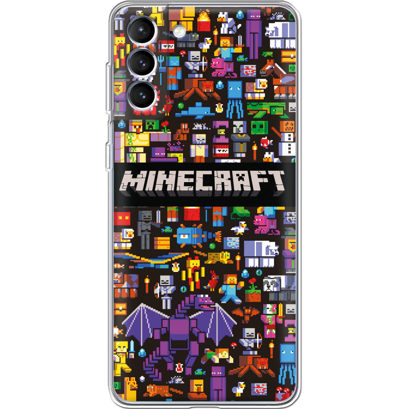 Чехол BoxFace Samsung Galaxy S21 FE (G990) Minecraft Mobbery