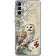 Чехол BoxFace Samsung Galaxy S21 FE (G990) Christmas Owl