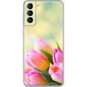 Чехол BoxFace Samsung Galaxy S21 FE (G990) Bouquet of Tulips