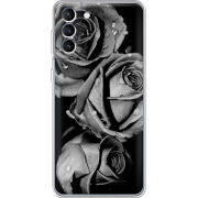 Чехол BoxFace Samsung Galaxy S21 FE (G990) Black and White Roses