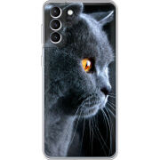 Чехол BoxFace Samsung Galaxy S21 FE (G990) English cat