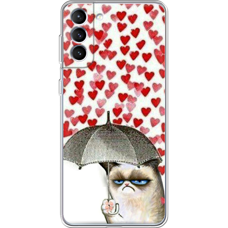 Чехол BoxFace Samsung Galaxy S21 FE (G990) Raining Hearts