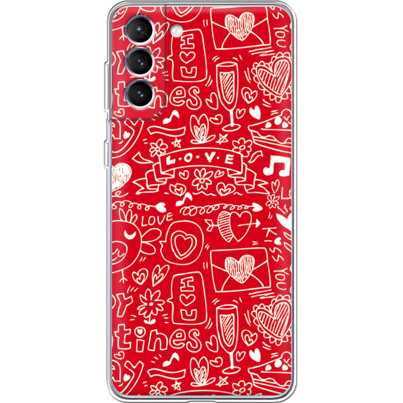 Чехол BoxFace Samsung Galaxy S21 FE (G990) Happy Valentines