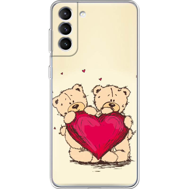 Чехол BoxFace Samsung Galaxy S21 FE (G990) Teddy Bear Love