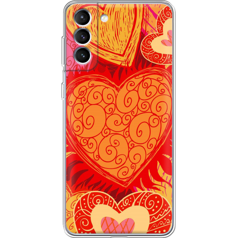 Чехол BoxFace Samsung Galaxy S21 FE (G990) Warm Hearts