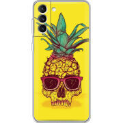 Чехол BoxFace Samsung Galaxy S21 FE (G990) Pineapple Skull