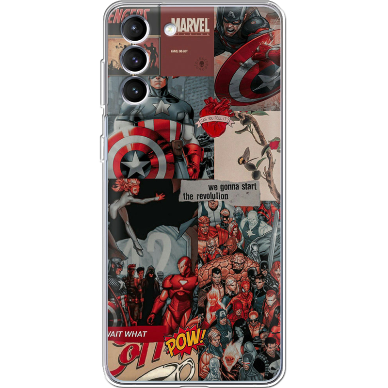 Чехол BoxFace Samsung Galaxy S21 FE (G990) Marvel Avengers