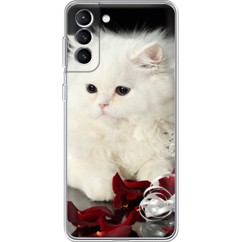 Чехол BoxFace Samsung Galaxy S21 FE (G990) Fluffy Cat