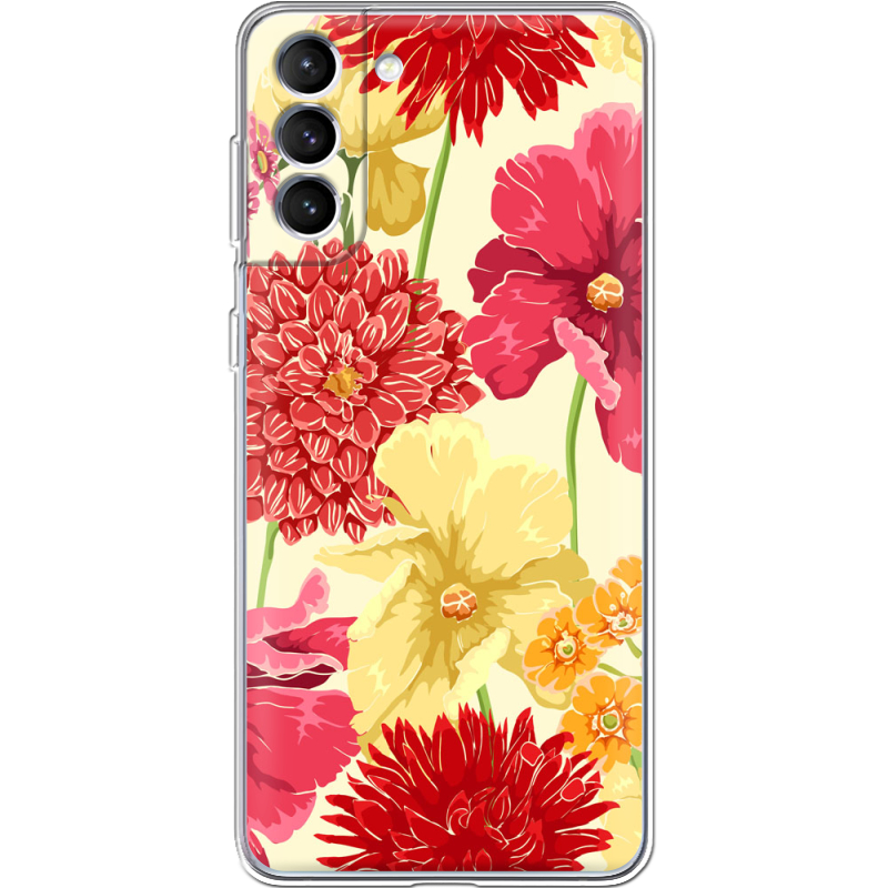 Чехол BoxFace Samsung Galaxy S21 FE (G990) Flower Bed