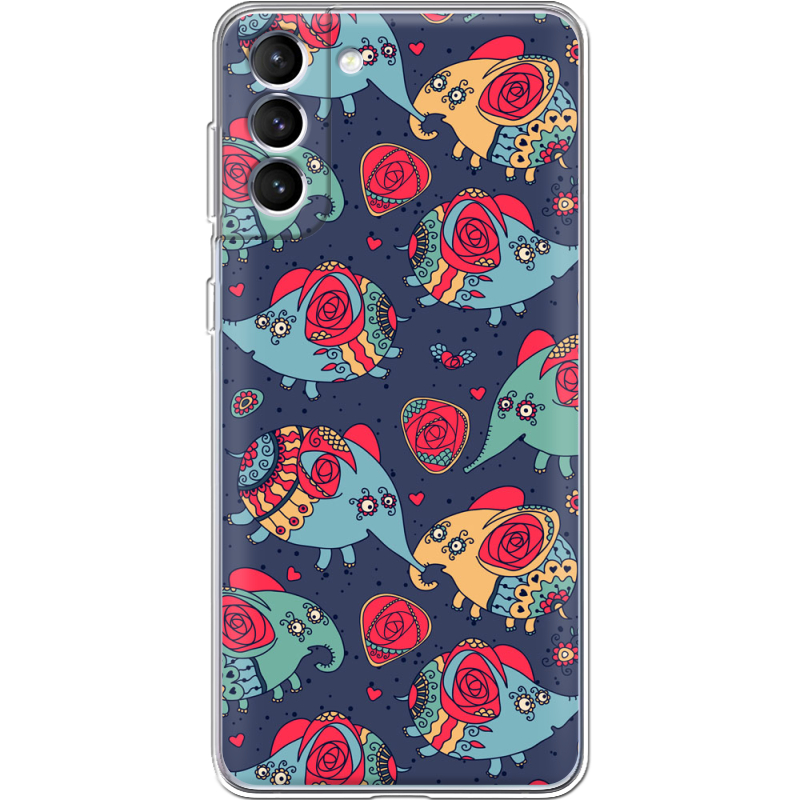 Чехол BoxFace Samsung Galaxy S21 FE (G990) Flying Elephants