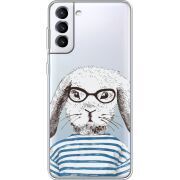 Прозрачный чехол BoxFace Samsung Galaxy S21 FE G990 MR. Rabbit