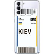 Прозрачный чехол BoxFace Samsung Galaxy S21 FE G990 Ticket Kiev