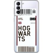 Прозрачный чехол BoxFace Samsung Galaxy S21 FE G990 Ticket Hogwarts