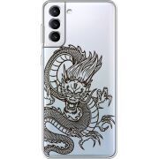 Прозрачный чехол BoxFace Samsung Galaxy S21 FE G990 Chinese Dragon