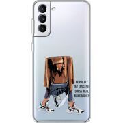 Прозрачный чехол BoxFace Samsung Galaxy S21 G990 Motivation