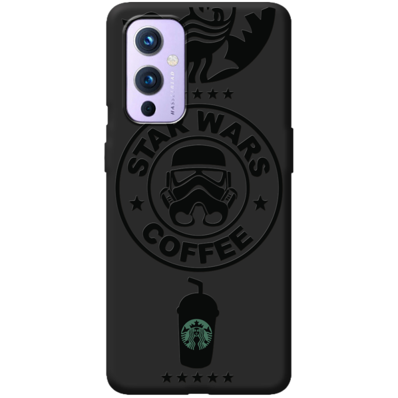 Черный чехол BoxFace OnePlus 9 Dark Coffee