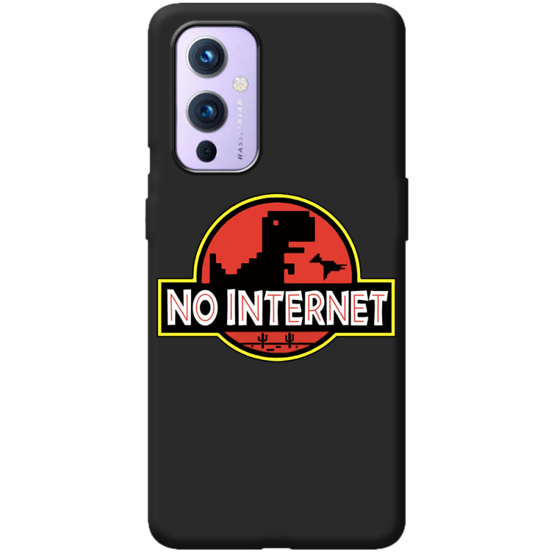 Черный чехол BoxFace OnePlus 9 No Internet