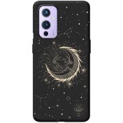 Черный чехол BoxFace OnePlus 9 Moon