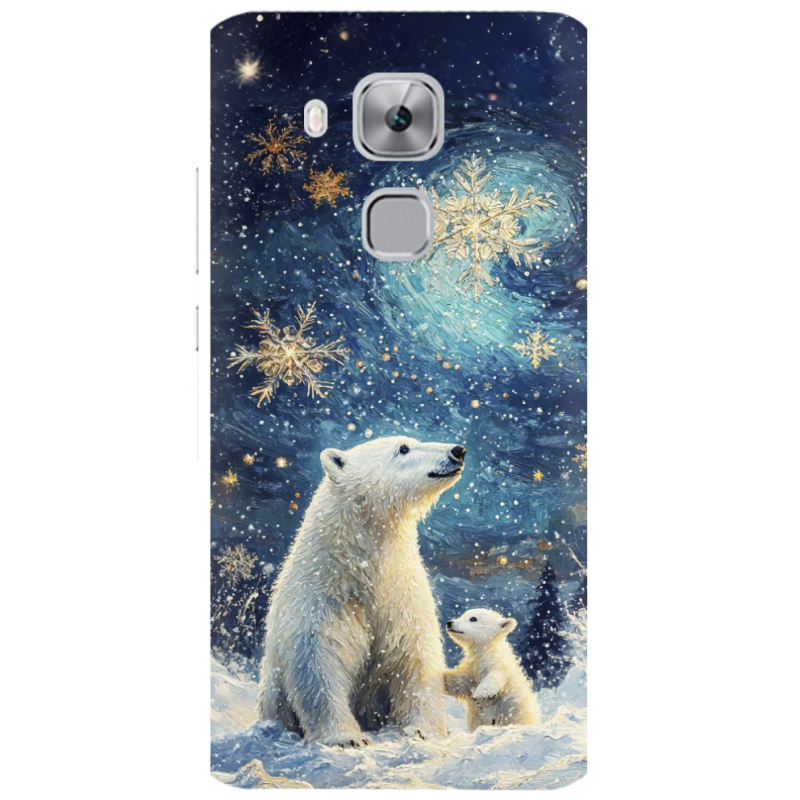 Чехол Uprint Huawei Nova Plus Північні ведмеді