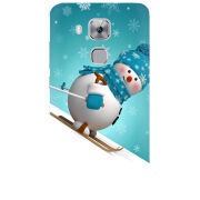 Чехол Uprint Huawei Nova Plus Skier Snowman