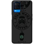 Черный чехол BoxFace OPPO A54 Dark Coffee