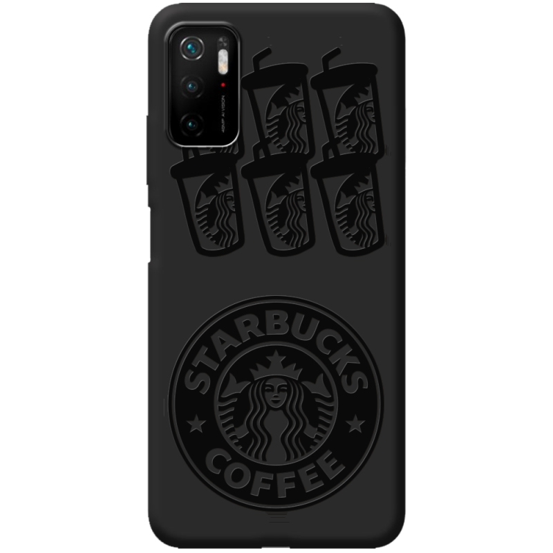 Черный чехол BoxFace Poco M3 Pro Black Coffee