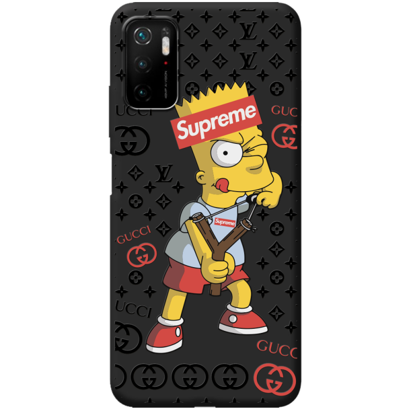 Черный чехол BoxFace Poco M3 Pro Yellow Fun