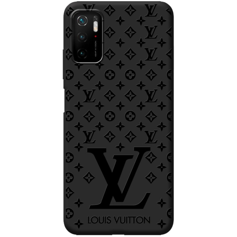 Черный чехол BoxFace Poco M3 Pro LV Style