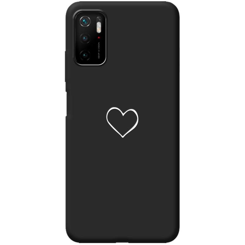 Черный чехол BoxFace Poco M3 Pro My Heart