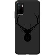 Черный чехол BoxFace Poco M3 Pro Deer