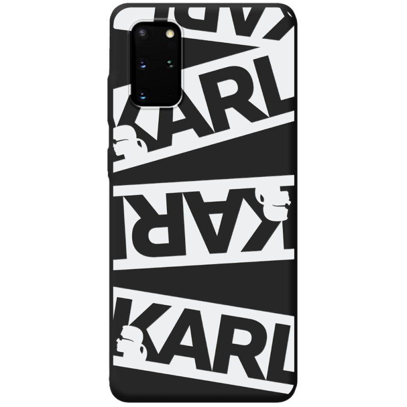 Черный чехол BoxFace Samsung Galaxy S20 Plus (G985) White Karl