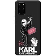 Черный чехол BoxFace Samsung Galaxy S20 Plus (G985) For Karl