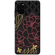 Черный чехол BoxFace Samsung Galaxy S20 Plus (G985) FranceFlowers