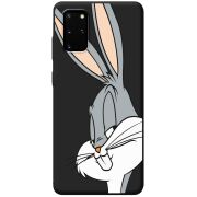 Черный чехол BoxFace Samsung Galaxy S20 Plus (G985) Lucky Rabbit