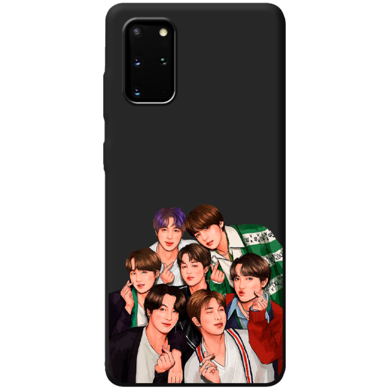 Черный чехол BoxFace Samsung Galaxy S20 Plus (G985) BTS