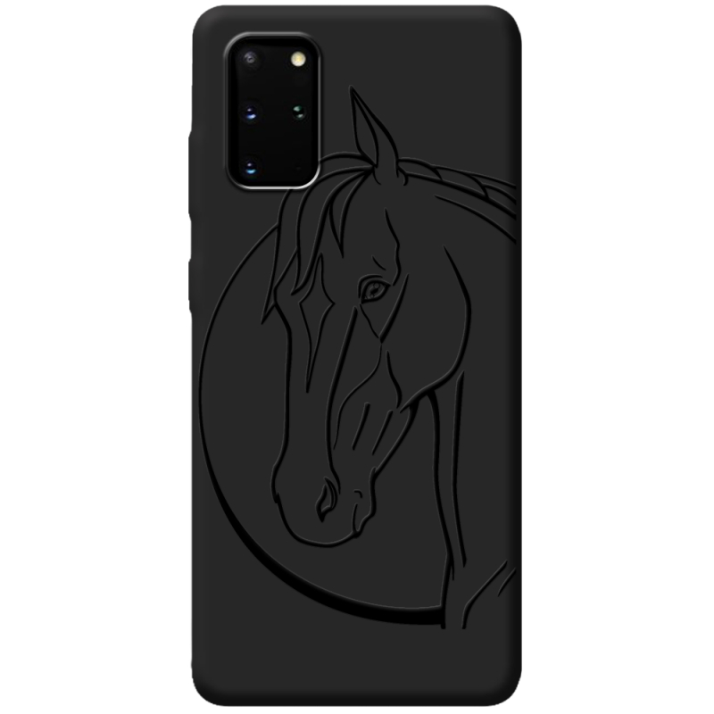 Черный чехол BoxFace Samsung Galaxy S20 Plus (G985) Horse