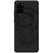 Черный чехол BoxFace Samsung Galaxy S20 Plus (G985) Lion