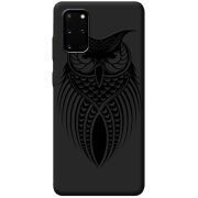 Черный чехол BoxFace Samsung Galaxy S20 Plus (G985) Owl