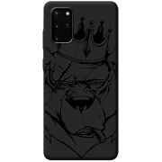 Черный чехол BoxFace Samsung Galaxy S20 Plus (G985) Bear King