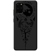 Черный чехол BoxFace Samsung Galaxy S20 Plus (G985) Hugin and Munin