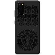 Черный чехол BoxFace Samsung Galaxy S20 (G980) Black Coffee